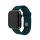 Pasek do smartwatchy FIXED Silicone Strap Set do Apple Watch 40/41/42 mm dark green